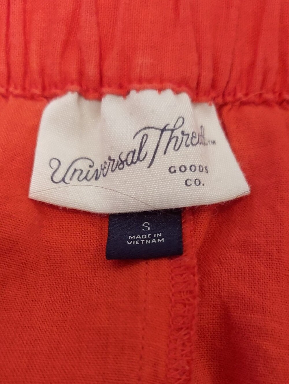 Universal Thread Orange Maxi A- Line Flowy Skirt Size Small - Picture 5 of 6